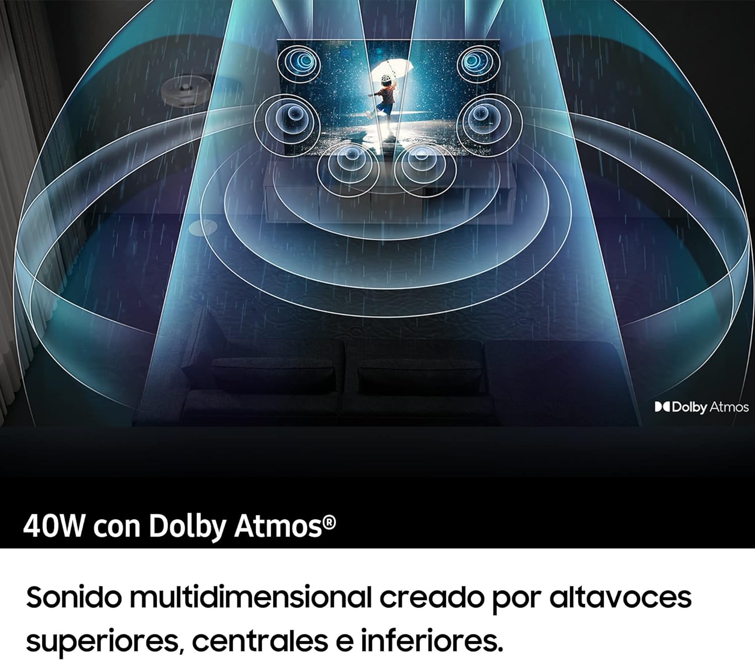 SAMSUNG TV QLED 4K 65'' | Smart TV con Direct Full Array, Procesador Neural IA - Imagen 9