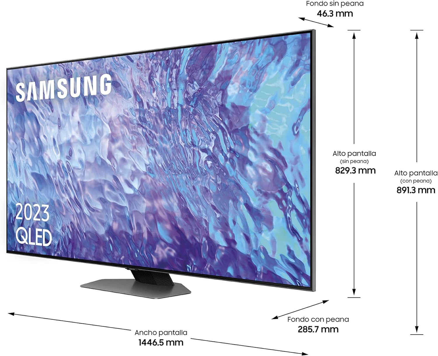 SAMSUNG TV QLED 4K 65'' | Smart TV con Direct Full Array, Procesador Neural IA - Imagen 3