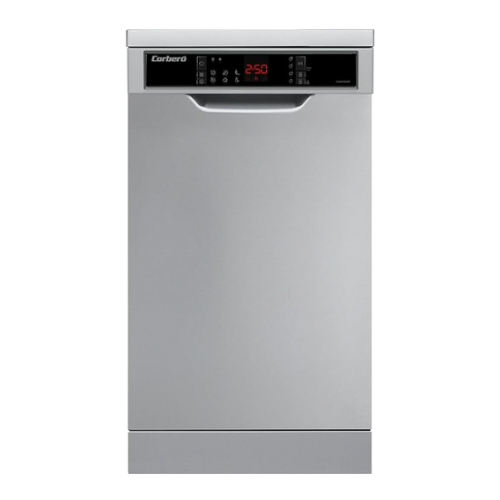 Corberó - Lavavajillas Gama Plus 45 cms. 6 Prog, Inox, Inicio Diferido, Función 3 en 1, 49 Db